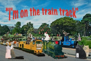 I'm on the train track